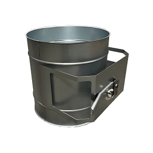 Throttle valve 180-500 mm pneumatic