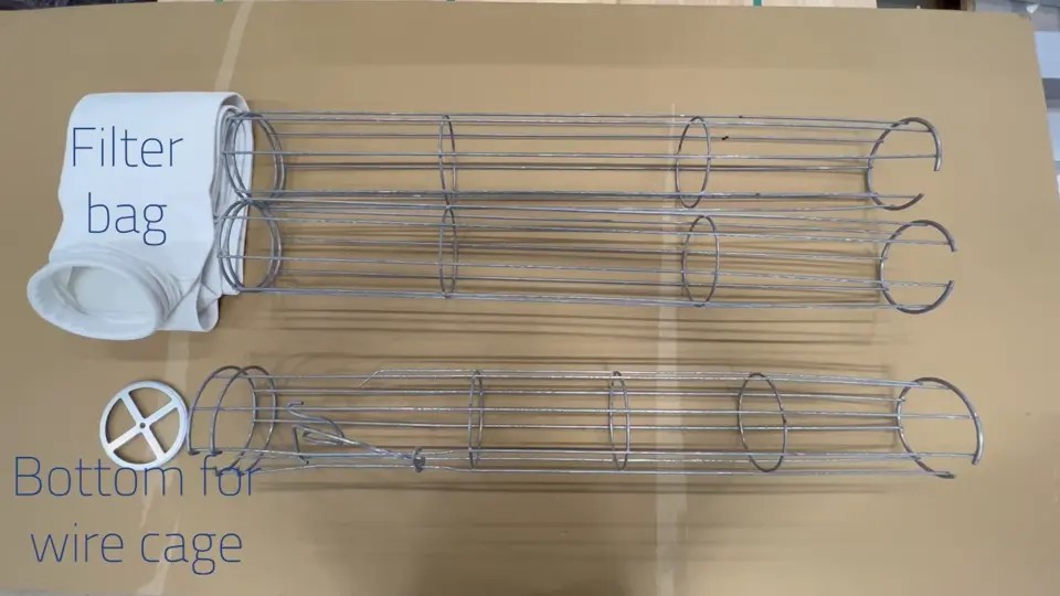 Frame from the how-to video: How to setup filterbags