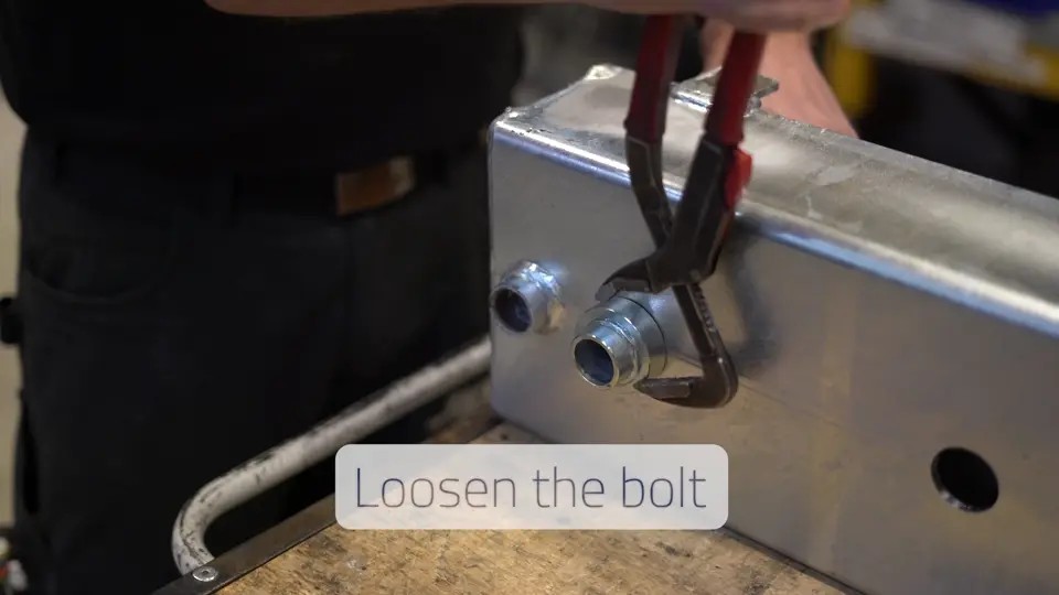 Frame from the how-to video: How to replace a membrane valve