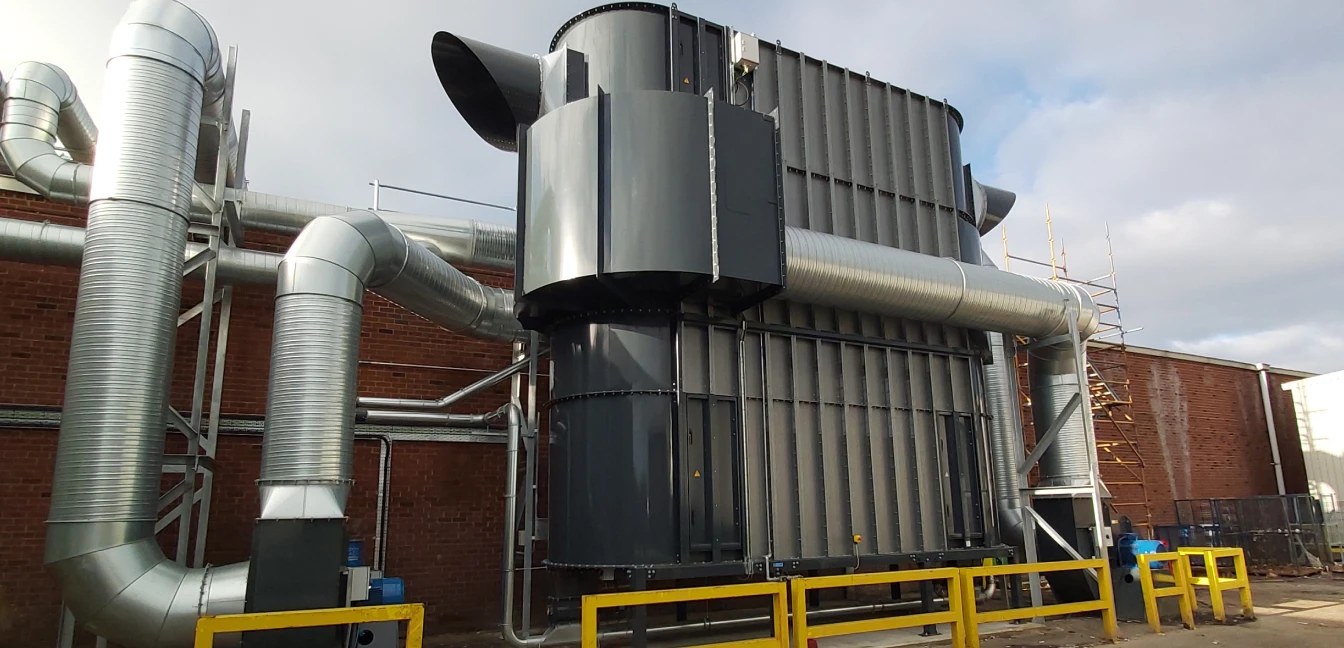 Dust extraction installation from the Delta NEU case