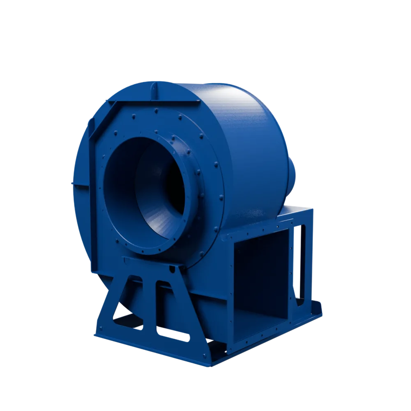 Rendu illustratif d’une gamme de ventilateurs industriels.